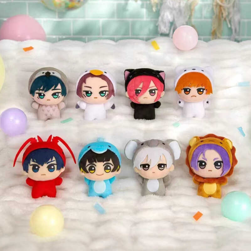 Búp bê hàng hóa nhà tù màu xanh Seishiro Nagi Animal Nu Fengle Thousand Cut Leopard Horse Blue Lock 