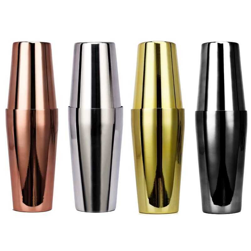 Thép không gỉ 304 Mỹ Boston Shaker Shaker Shaker Shaker Shaker Glass Shaker Cocktail Shaker