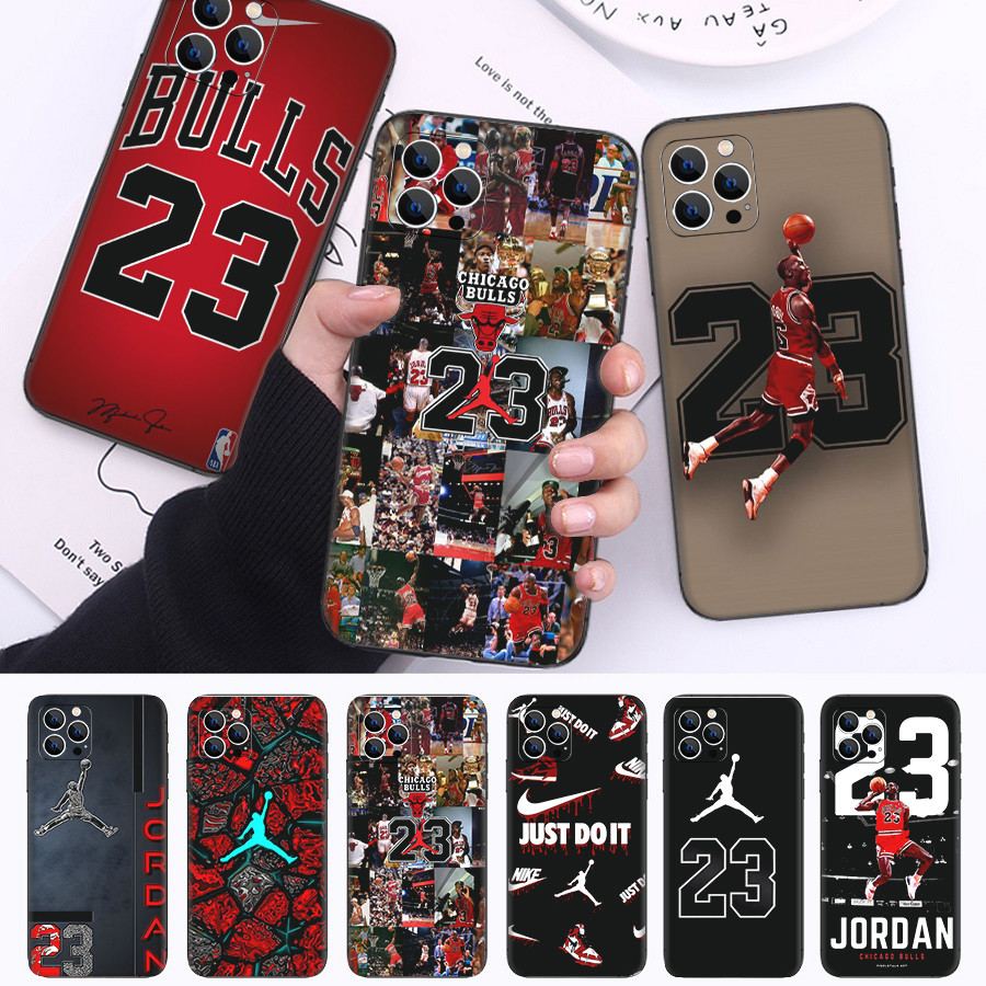 Cho iPhone 5 5s X XS SE 6 7 8 6s Plus Khả Năng Tương Thích Ốp Điện Thoại TPU Mềm Bảo Vệ NBA Basketba