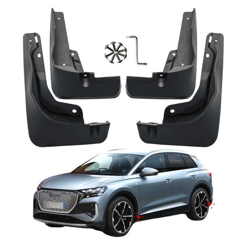 Thích hợp cho 21-25 Audi Q4 e-tron Audi Q4etron Chắn Bùn Ngoại Thương Chắn Bùn