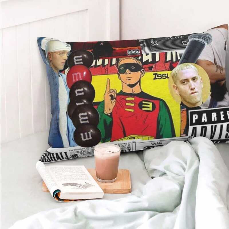 Rapper Rap God Em Hình Chữ Nhật Vỏ Gối Đệm Trang Trí Phòng Ngủ Giường Nhà Thoải Mái Ném Gối