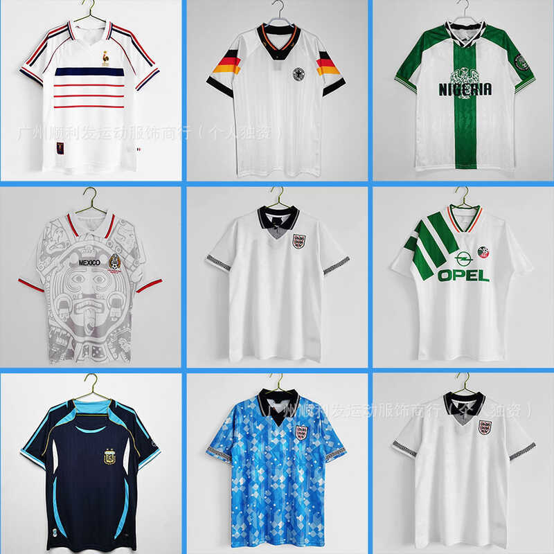 Áo Bóng Đá Jersey Florence Napoli, Đức, Nigeria và Brazil - Phong Cách Retro Trendy