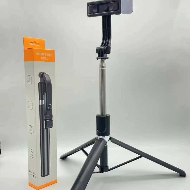 R1s-L Điện Thoại Di Động Selfie Stick Bluetooth Tripod 1.7m Tích Hợp Tầng Đứng Kính Thiên Văn Cực Di