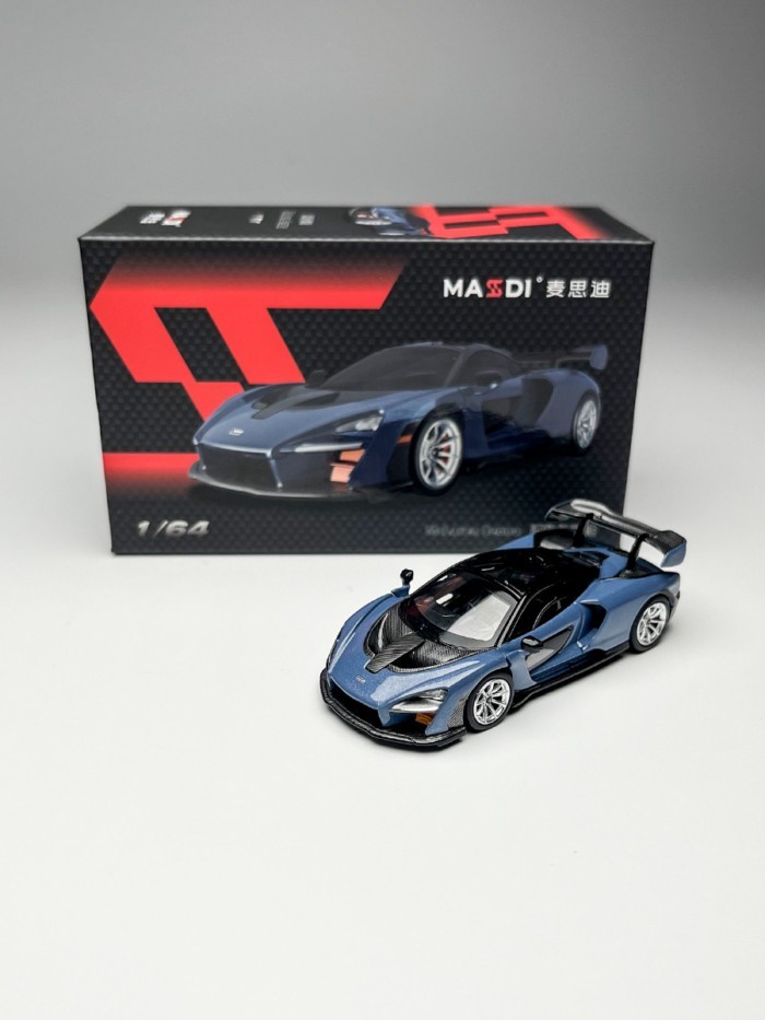 Bộ sưu tập mô hình ô tô hợp kim mô phỏng MSDI 1: 64 McLaren Senna Senna