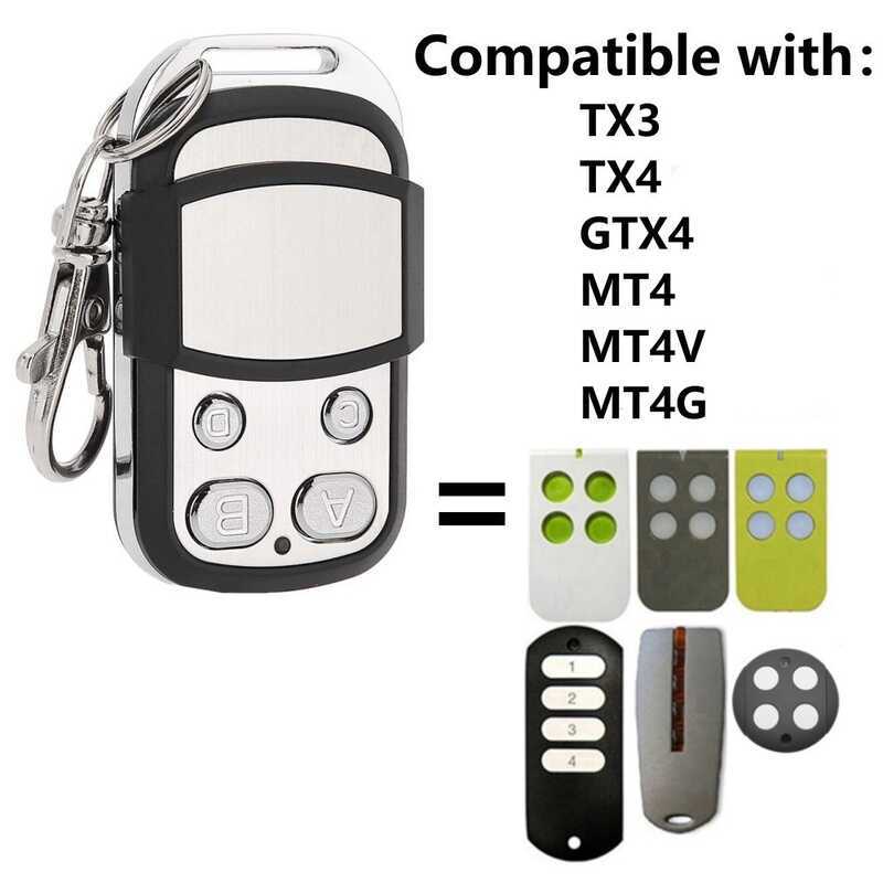 Mhouse myhouse GTX4 Điều khiển từ xa cửa nhà để xe TX3 TX4 433 MHz Mã lăn