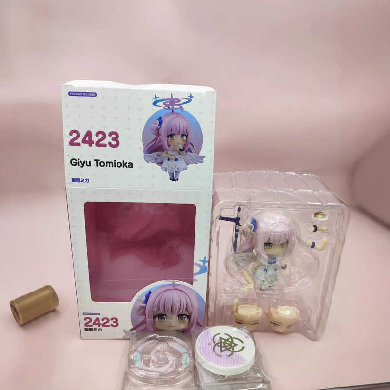 Phiên bản Q Nendoroid 2423 #Shengyuan Mô hình hình thay đổi mặt di động Fuhua Đồ trang trí đóng hộp