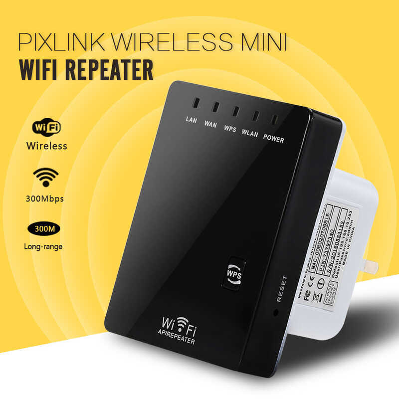 Bộ lặp không dây WIFI 300M Bộ khuếch đại tín hiệu mạng Wifi Repeater Router Extender WR02