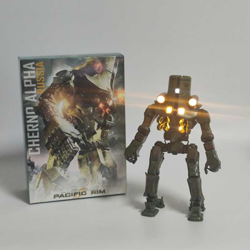 NECA Pacific Rim Nga Mecha Cherno Alpha Deluxe Dạ Quang Phiên Bản Hình Trang Trí Mô Hình