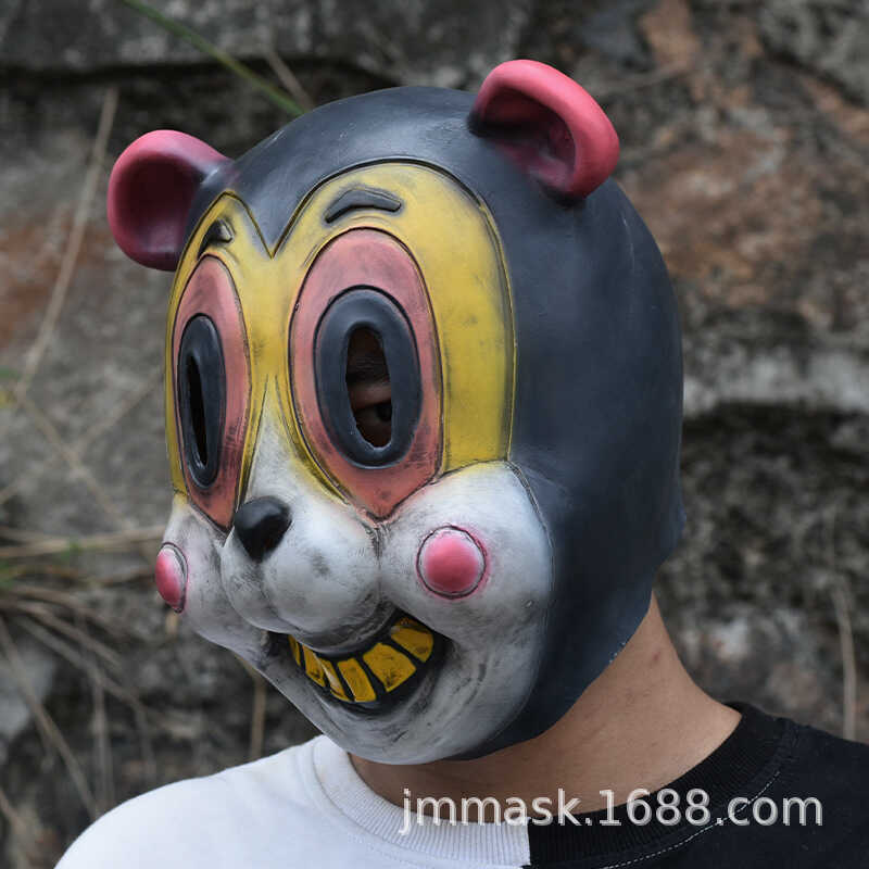 Mặt nạ Umbrella Academy Hazel Hazel Hazel Mặt nạ mũ cao su Halloween