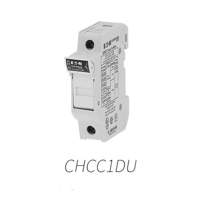 Eaton Bussmann Eaton Bussmann Giá đỡ cầu chì quang điện CHC1DU 600V Hộp cầu chì chính hãng chính hãn