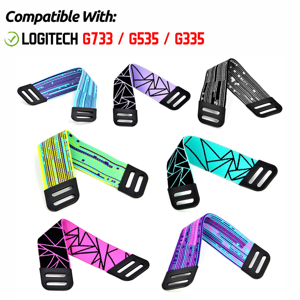 1 Chiếc Cho Logitech G733 G335 G535 Tai Nghe Đầu Ban Nhạc Chùm Tay Bảo Vệ Tai Nghe Vỏ Thay Thế
