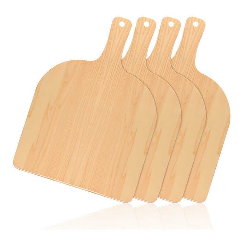 Gỗ Pizza Ban Basswood Pizza Xẻng Gỗ Gia Đình Gỗ Thớt Gỗ Khách Sạn Đa Năng Dụng Cụ Đĩa