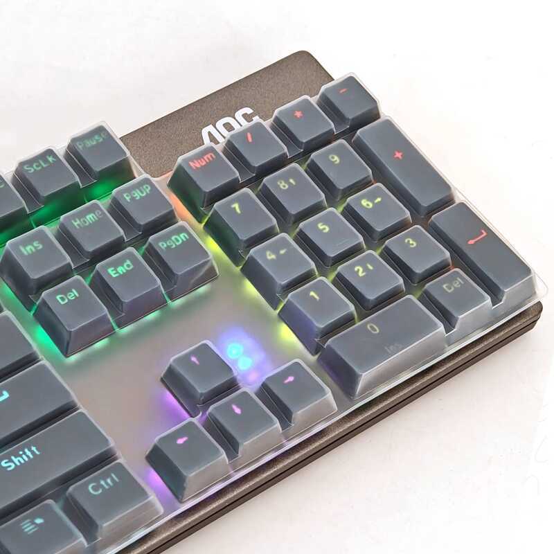 Thích hợp cho AOC GK410 GK420 GK430 KB121 Phim bảo vệ bàn phím cơ GK530 GM410 104 phím Bìa máy tính 