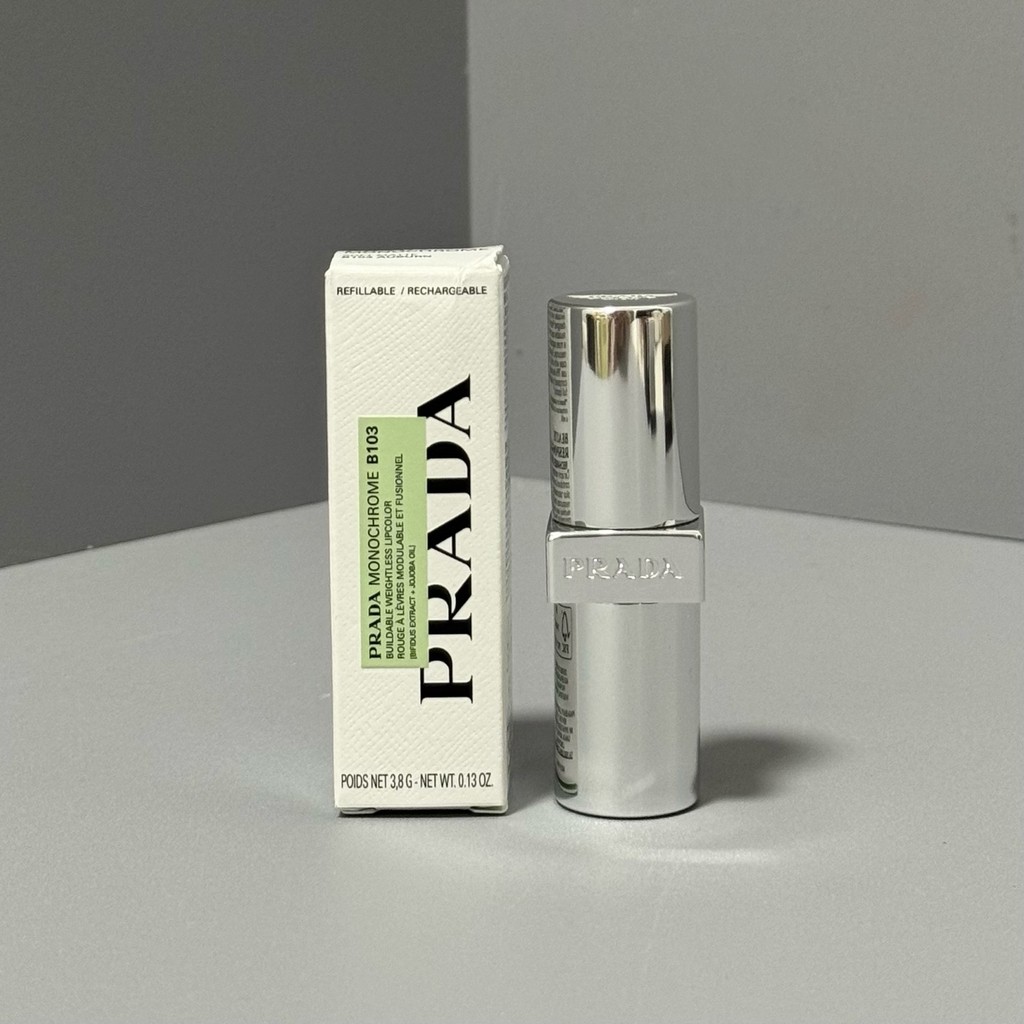 Phong cách mới Retro P40. Son môi Prada 3.8g Real Shot Hàng có sẵn❗4 ⃣ Màu b101, b103, b01, b03✔Son 