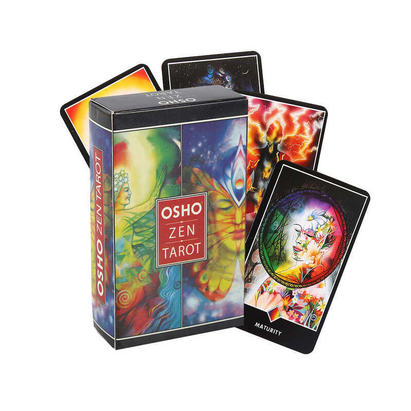 Trò chơi cờ vua osho zen tarot osho Dòng mới Tarot Board Game Solitaire