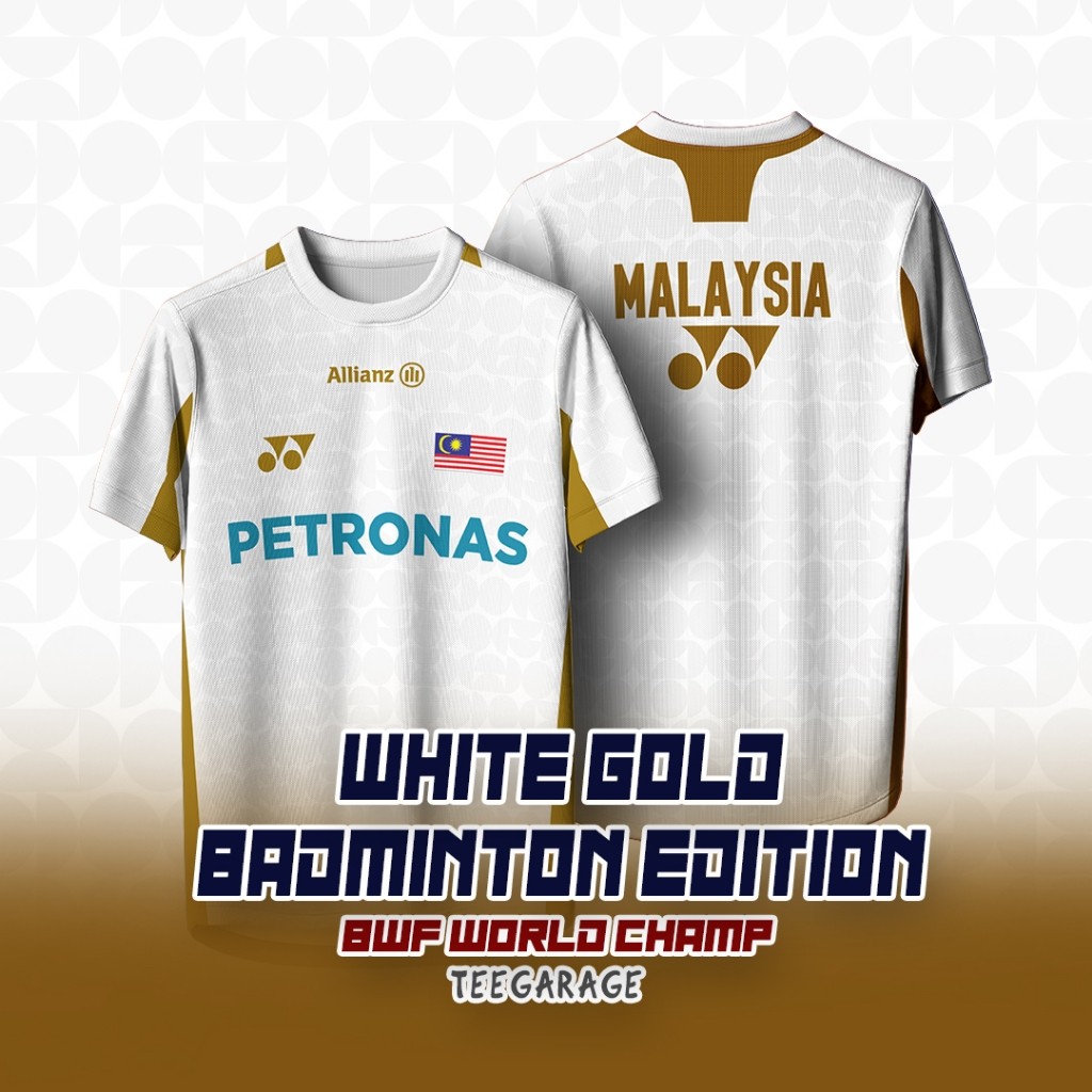 MALAYSIA BADMINTON JERSEY (BWF WORLD CHAMP 2025)