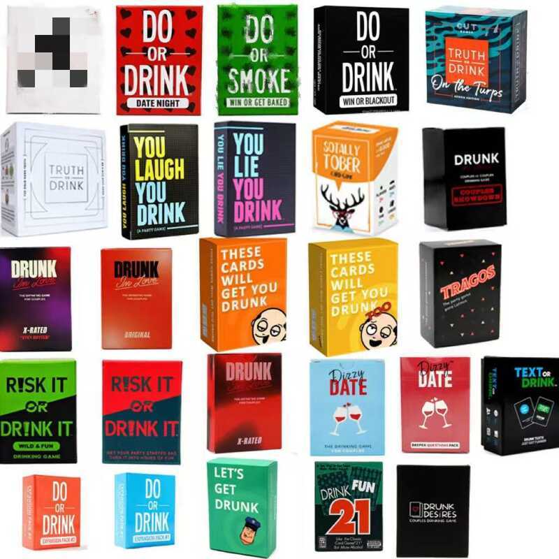 Trò chơi bảng tiếng Anh Sản phẩm mới Do Dr Drinking Card truth hoặc Dr Austin Card