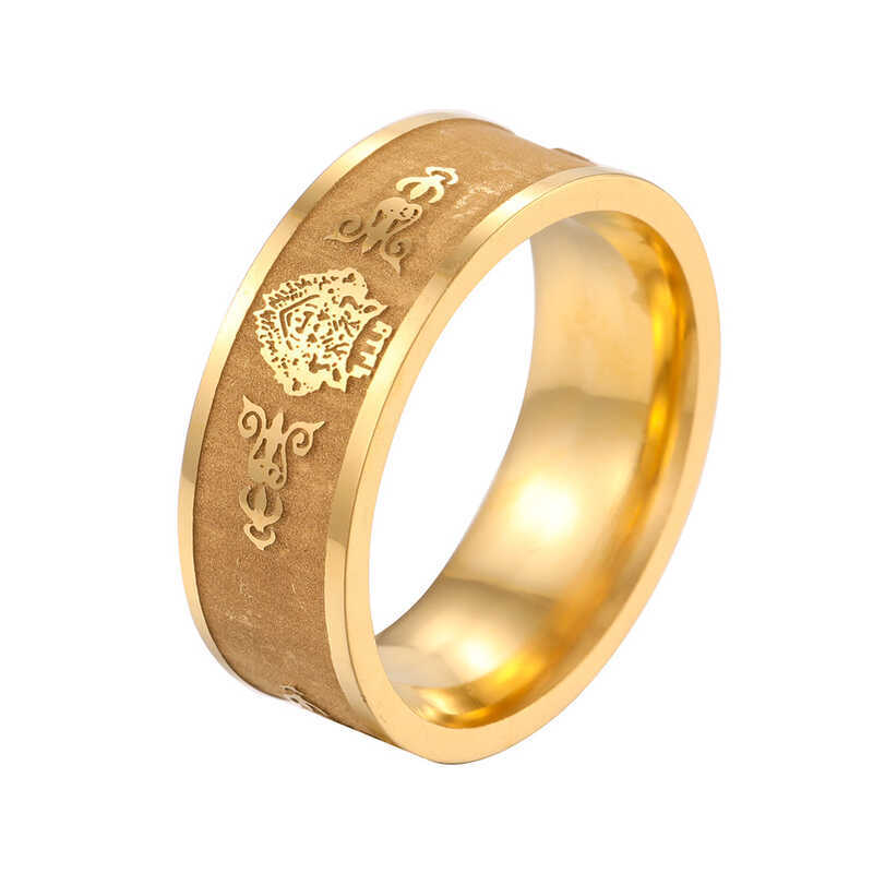 Nhẫn Nam Thời Trang Design Gothic Xám Hình Sói, Xu Hướng Mới