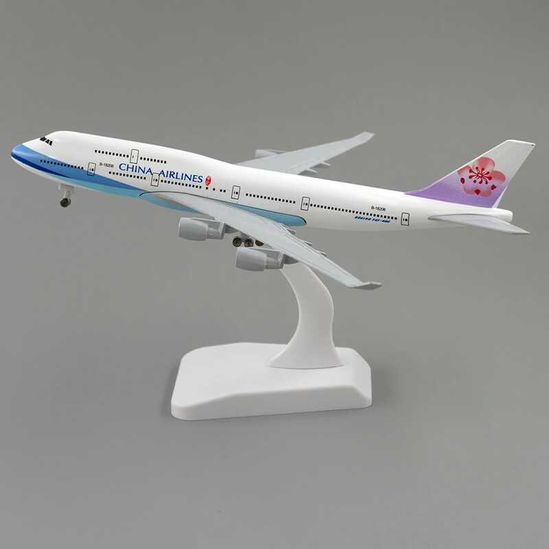 Nghiêm Chọn 20CM B747 China Airlines Boeing International Airlines Mô Phỏng Máy Bay Hành Khách Mô Hì