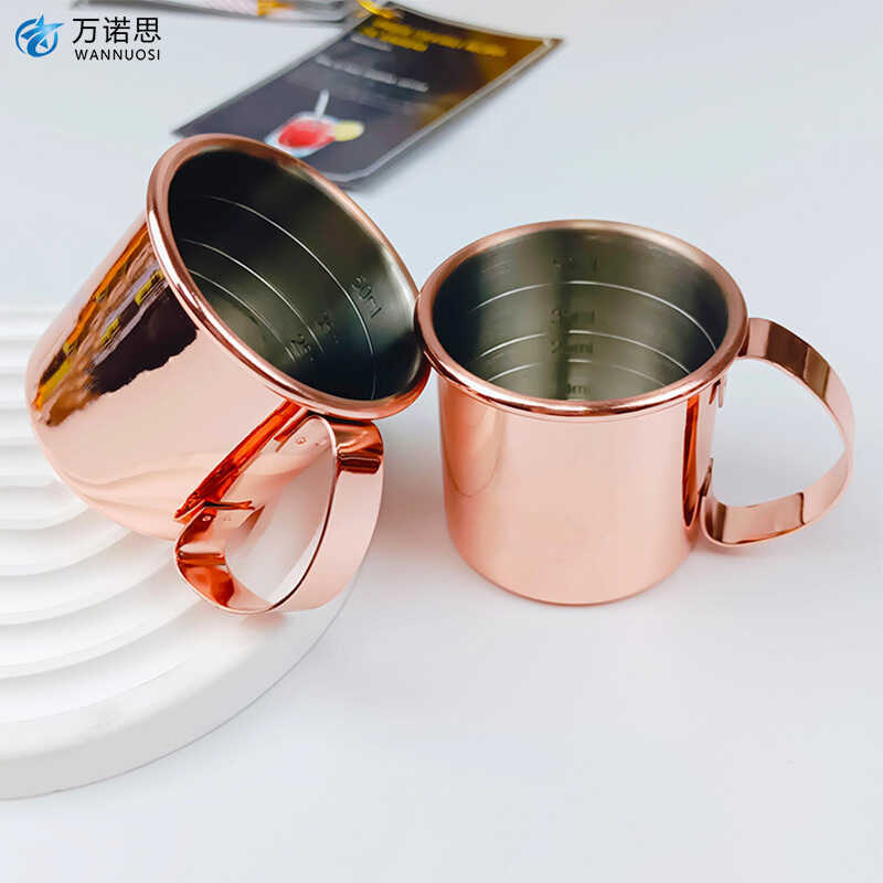 Mini Moscow Mule Cup 50ml Cốc Cà Phê Thép Không Gỉ Cocktail Sip Glass
