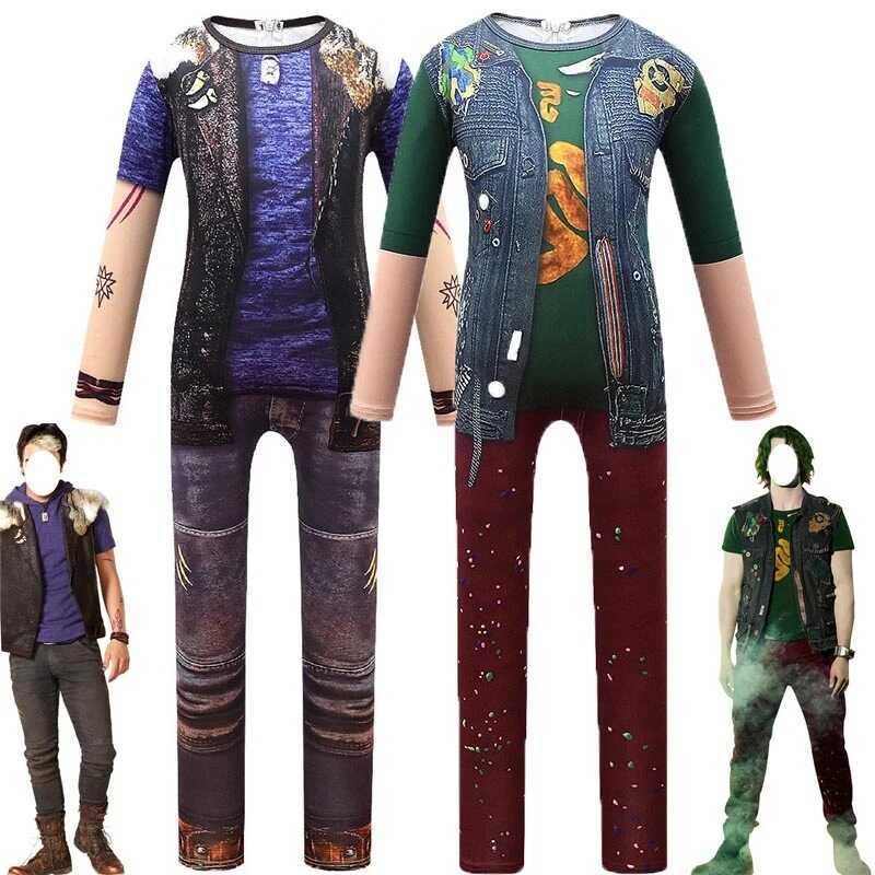 Mới Zombie College Zombie 3 cosplay 3D In kỹ thuật số Jumpsuit