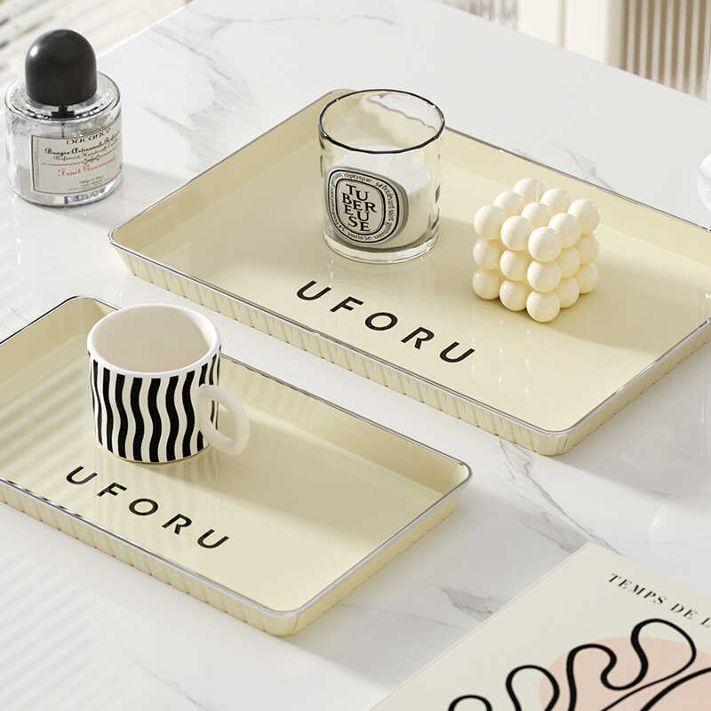 Rooftop Hualien Khay Hình Chữ Nhật Lớn Hộ Gia Đình Khay Trà Cốc Nước Làm Mới Bánh Trà Bộ Trái Cây Ăn