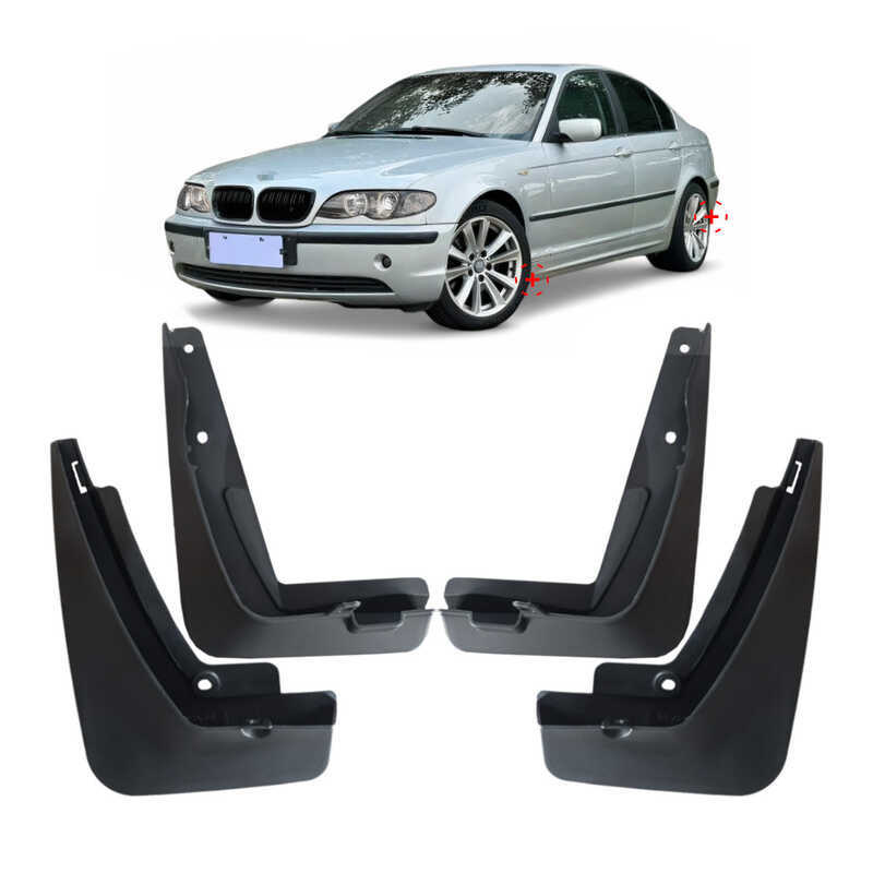Thích hợp cho 1998-25 BMW 3 Series E46 BMW 3Series E46 Chắn Bùn Ngoại Thương