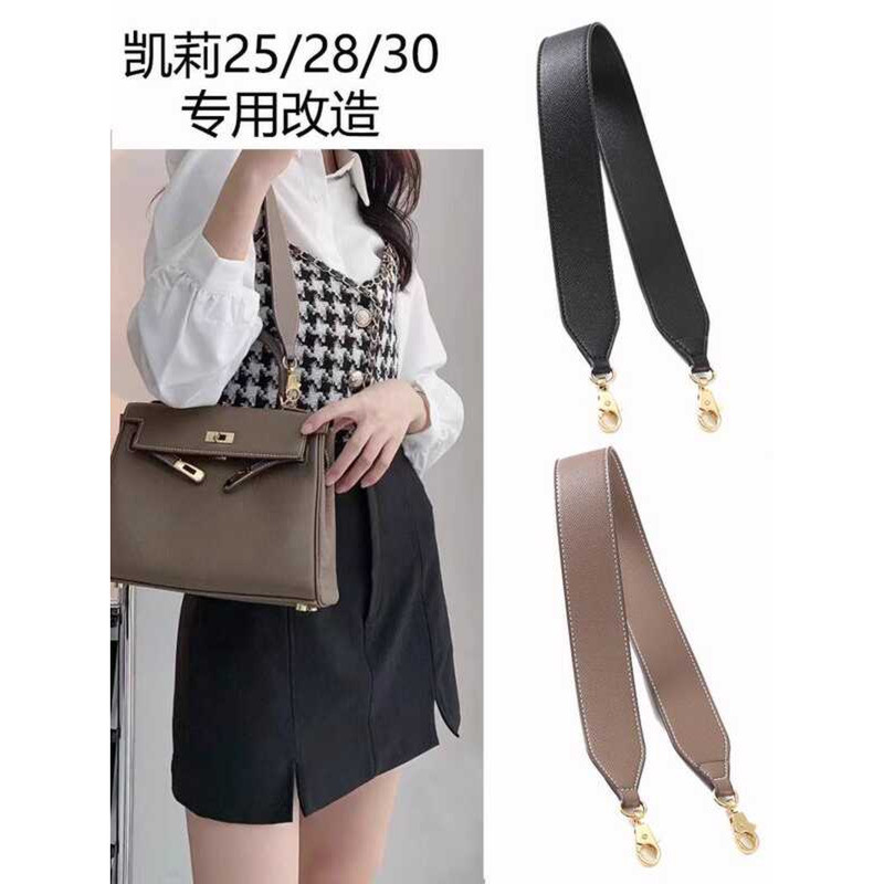 Kelly Túi kelly25 28 30 Dây Đeo Vai Ngắn Túi Đeo Vai Nách Túi Dây Đeo Vai Rộng epsom Da Bò Dây Đeo V