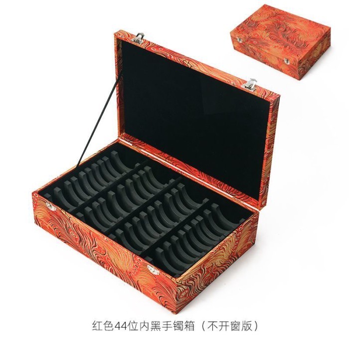 Dung Tích Lớn Và Đa Đặc Điểm Hoạt Động 44-bit Vòng Tay Hộp Bảo Quản Vòng Tròn Lớn Lốp Vòng Tay Hộp B