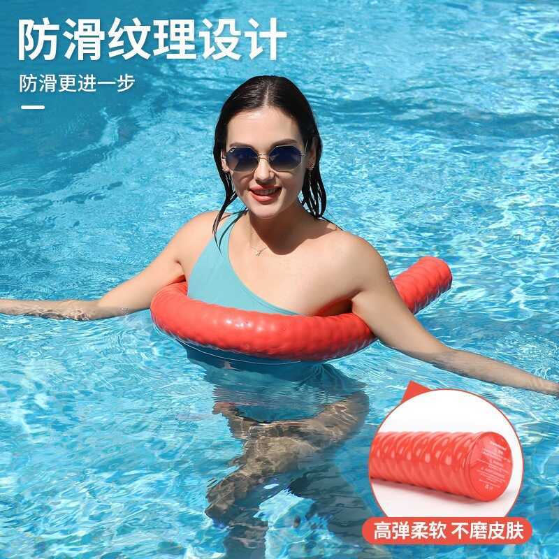 Swimbobo Trẻ Em Gậy Bơi Nước Người Lớn Nổi Huấn Luyện Màu Trơn Phao Dính