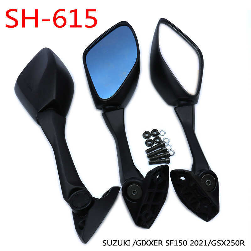 Thích hợp cho SUZUKI / GIXXER SF150 GSX250R Gương chiếu hậu xe máy Money River Party Race 250.350.
