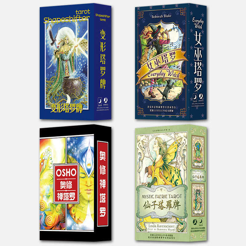 Osho Zen Tarot Phù Thủy Tarot Biến Dạng Tarot Giả Tưởng Cổ Tích Tarot Thẻ Đơn Chính Hãng