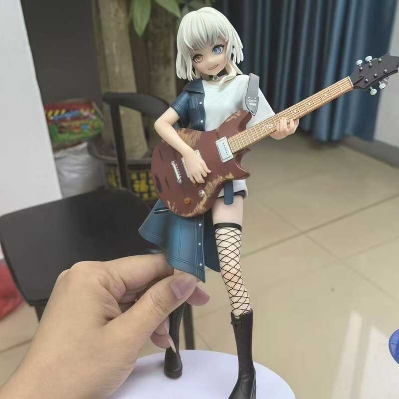 BanG Girl Band Goto Guitar Chihaya Aiyin Shirona Đứng Anime Hình Mẫu
