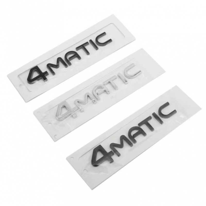 Thích hợp cho Mercedes-Benz Năng lượng mới EQC350 EQC400 4MATIC Logo ô tô Nhãn dán xe hơi 4MATIC Đuô