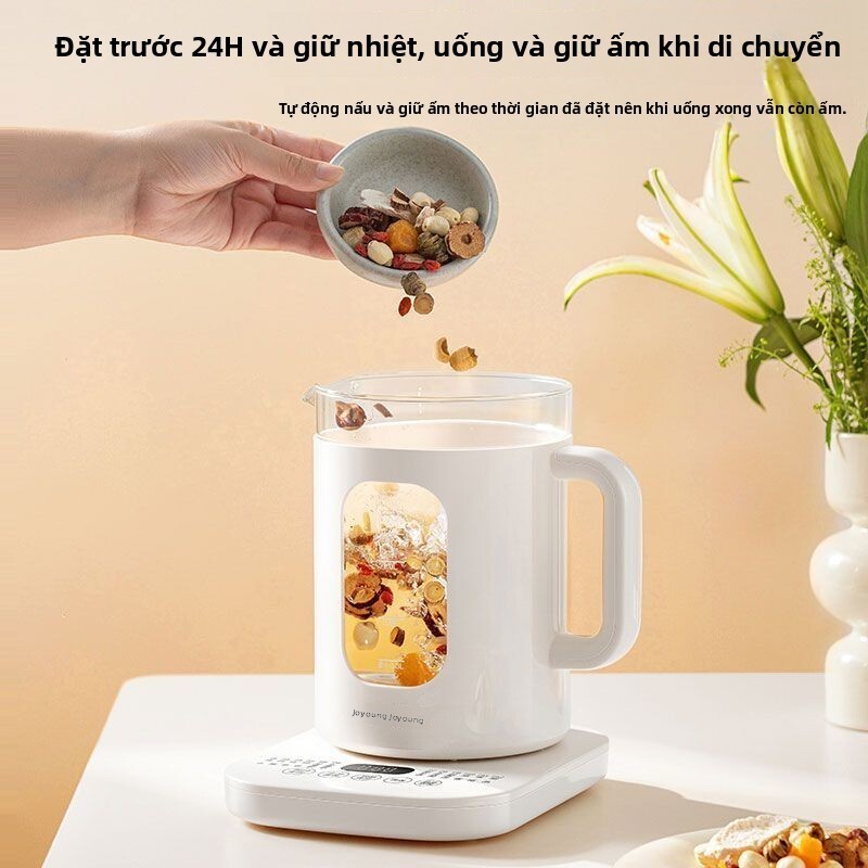Ấm tự động Joyoung mới cho gia đình, hoa, máy pha trà đa chức năng, ấm đun nước yên tĩnh