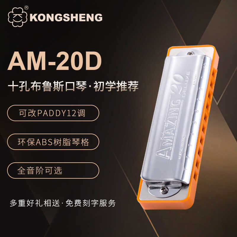 10 Lỗ Harmonica Lỗ Âm Thanh Bruce Giảng Dạy Người Lớn Người Mới Bắt Đầu Chuyên Nghiệp Harmonica Ngườ