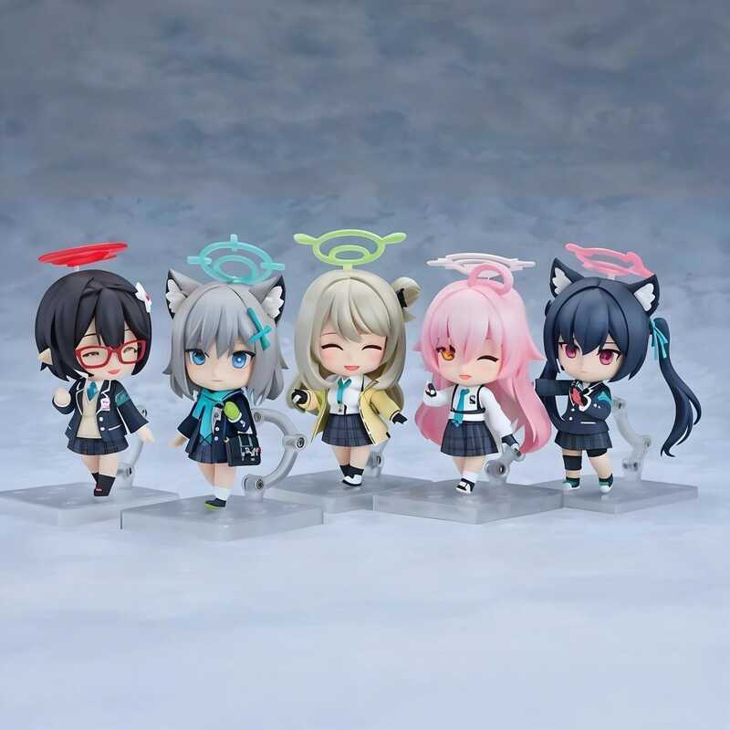 Azure File Q Phiên bản Nendoroid Arona Shengyuan Yuka Hoshino Eru Fumi Hình Mẫu