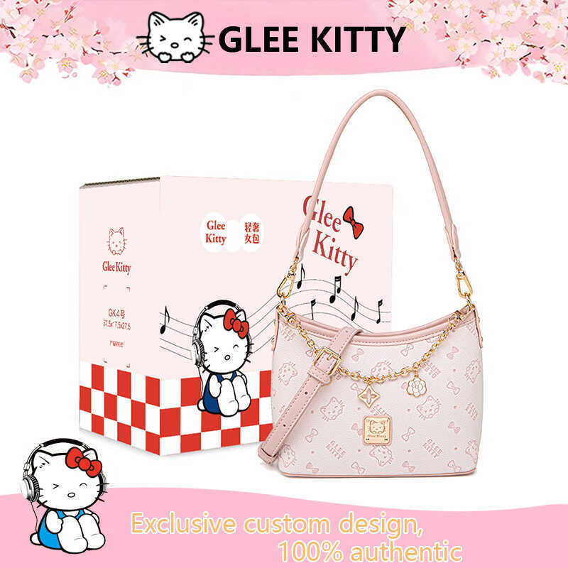 GLEE KITTY Thời Trang Tính Khí Túi Bánh Bao 2025 Đơn Giản Phiên Bản Hàn Quốc Túi Đeo Vai Nổi Đi Lại 