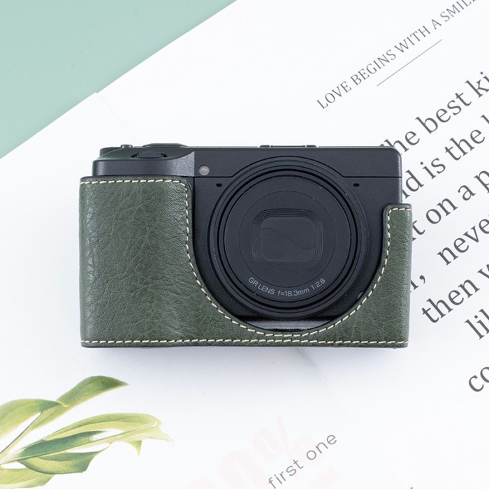 Ricoh gr3 Ricoh gr4 Vỏ bảo vệ gr3xgr4 Túi đựng máy ảnh Đế da Vỏ máy ảnh Phụ kiện