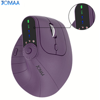 Chuột không dây dọc Jomaa Chuột tiện dụng Chuột Bluetooth tay núm điều chỉnh chức năng cho nhiều thiết bị Tuổi thọ pin dài