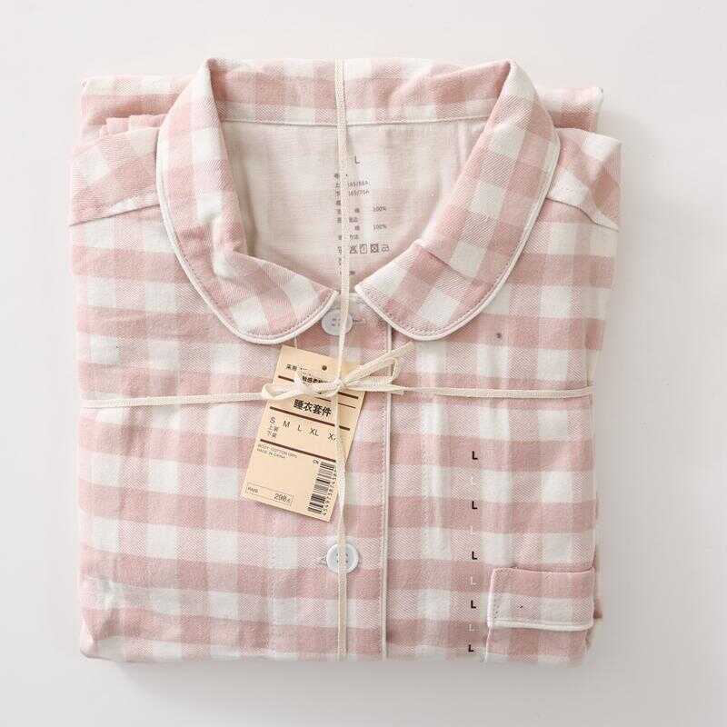 Muji Bộ Đồ Ngủ Flanel Bền Đẹp Cho Thu Đông, Phù Hợp Nam Nhi