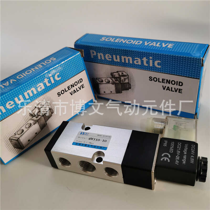 Van điện từ bảng Veneer 4M310-08 4M310-10 4M31010A 4M31008B Hai vị trí Năm chiều