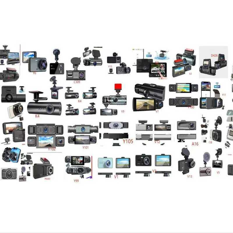 Máy ghi âm lái xe ba chiều C80cm Nội thất 1080P 1296P Video lùi ba chiều quay lại kép 1440p