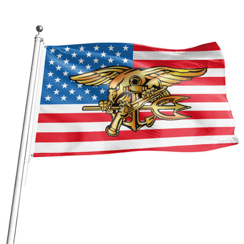 USA NAVY SEAL FLAG US SEAL FLAG FLAG 90x150cm 3x5ft