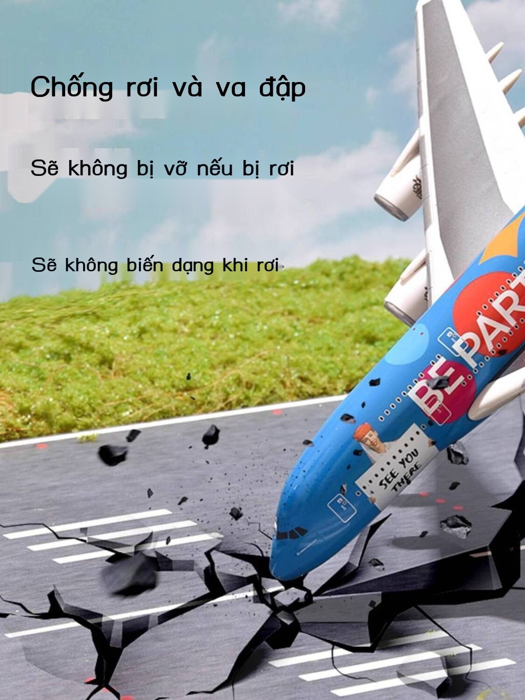 Mô hình máy bay lắp ráp HERPA Airbus A380 Emirates Miracle E190 British Airways Virgin Atlantic