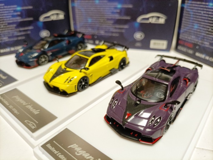 XF 1 64 Pagani Imola Hợp Kim Siêu Xe Mẫu Pagani Imola Tricolor Sợi Carbon Top