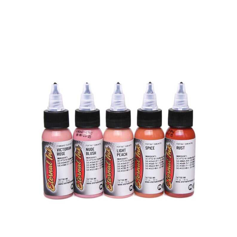 Eterno Hình Xăm Màu Nhập Khẩu Chính Hãng, Phác Thảo Chi Tiết Trên Da Thật