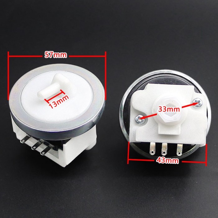 Thích hợp cho máy giặt Midea Little Swan Cảm biến mực nước TB72-5168G Q2508PG Công tắc nước DC5V