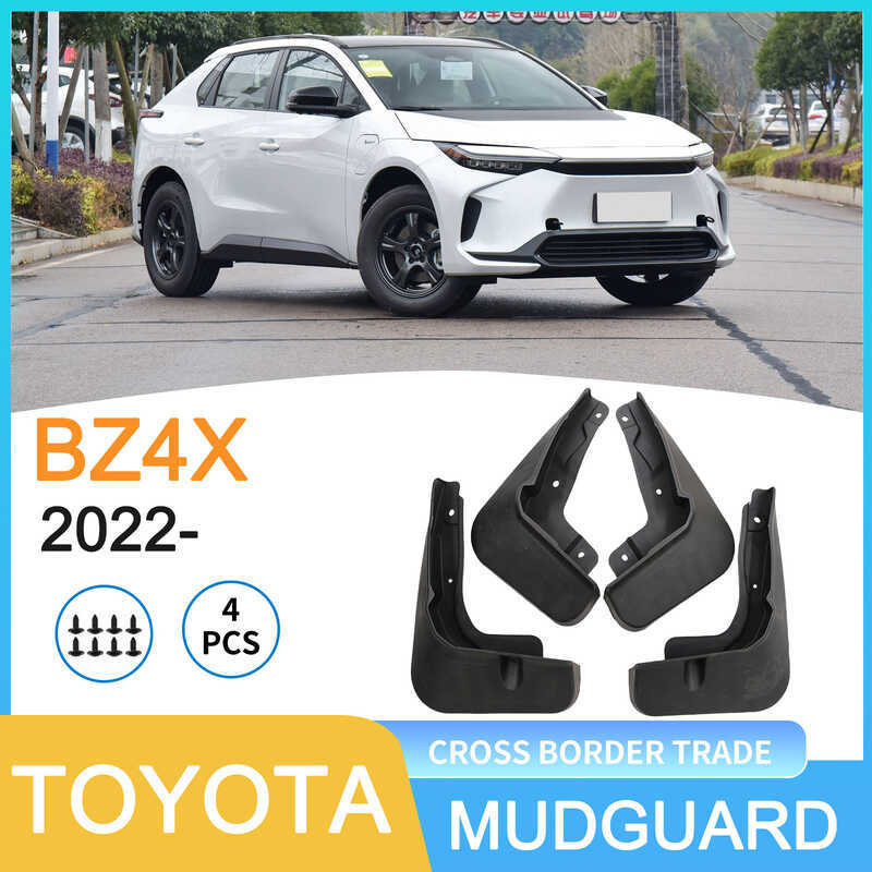 Thích hợp cho TOYOTA TOYOTA TOYOTA BZ4X 2022-Đầm Bùn Lốp Xe Thương Mại Ngoại Hạng Nắp Bùn & Bắn Vệ B