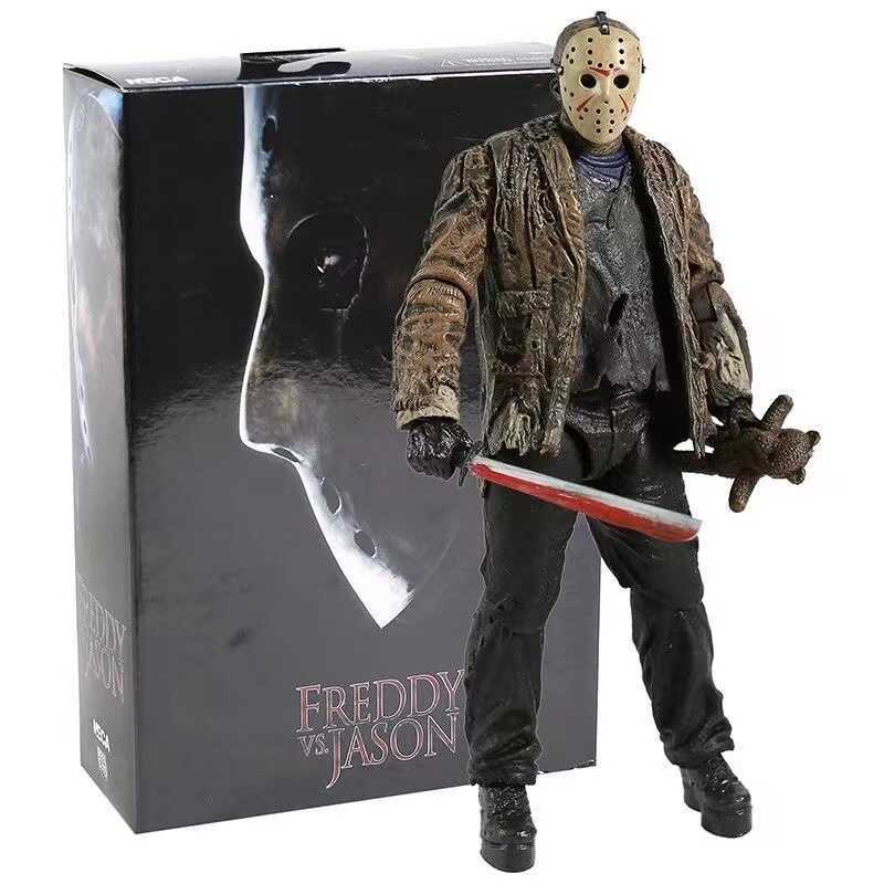 NECA39725 Freddy vs Jason Freddy vs Jason Jason 23cm Mô hình búp bê
